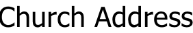 Church Address